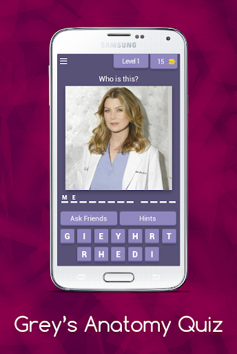 Grey’s Anatomy Quiz - Guess al zrzut ekranu 1