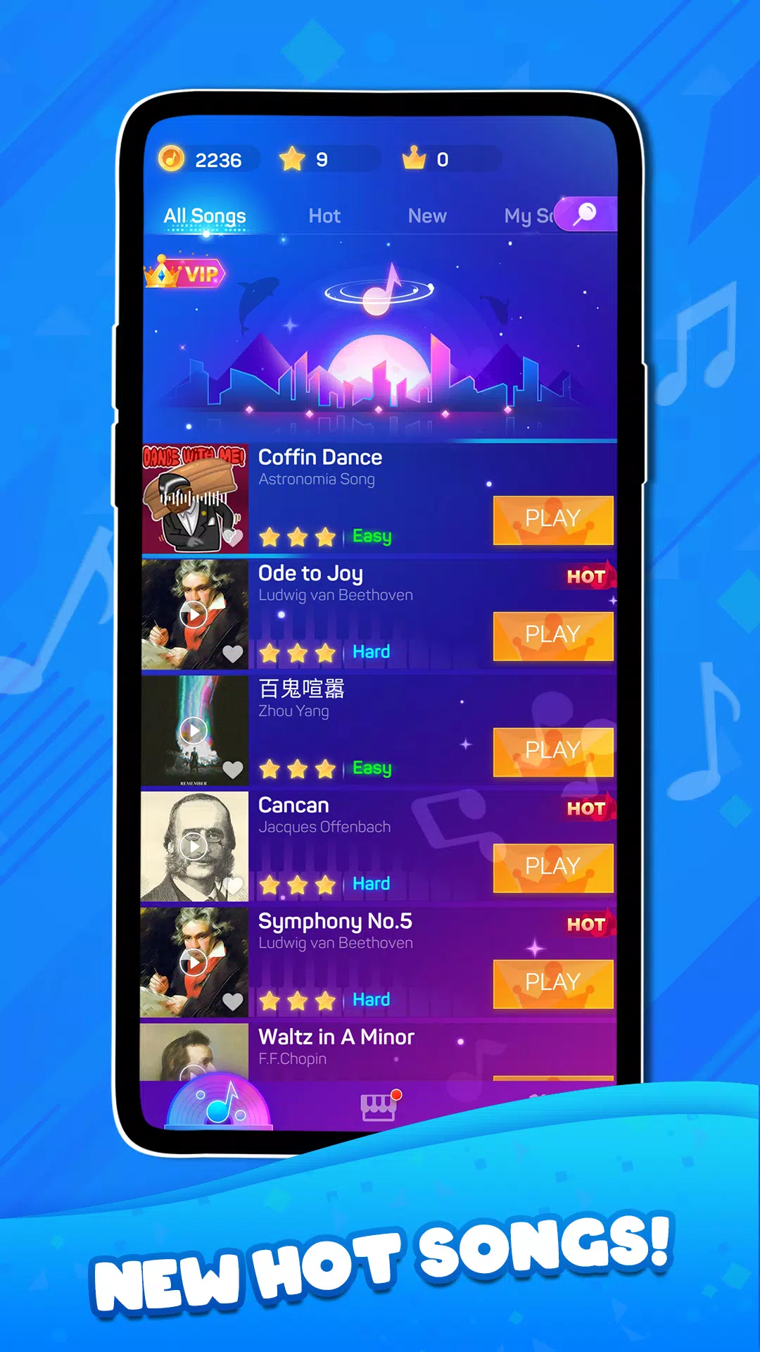 Magic Piano Rush ảnh chụp màn hình 1