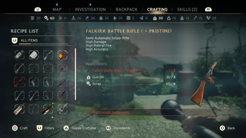 Falkirk Battle Rifle Upgrade