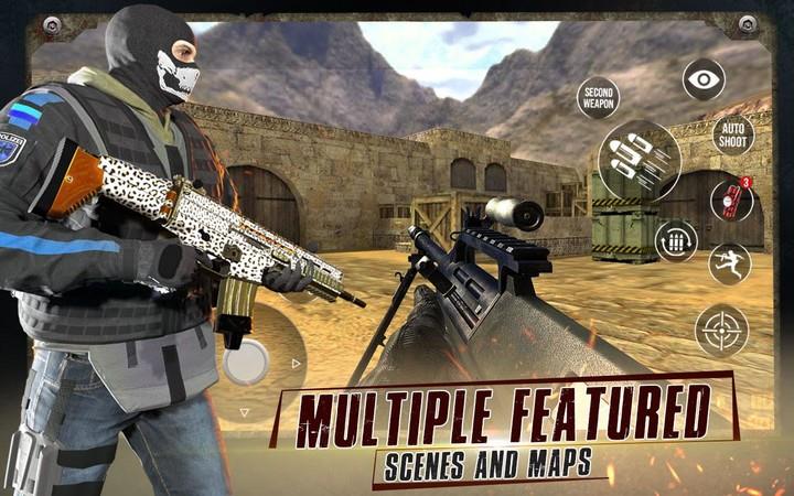 FPS Commando CS Special Forces 스크린 샷 2