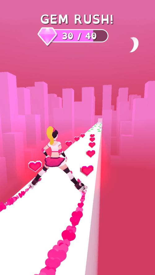 Sky Roller: Rainbow Skating Screenshot 1