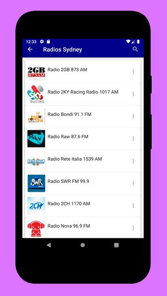 Radio App Australia: FM Online स्क्रीनशॉट 4