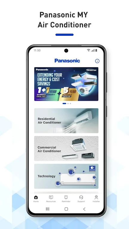 Panasonic MY Air Conditioner屏幕截圖1