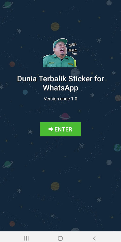 Dunia Terbalik WA Sticker屏幕截圖1