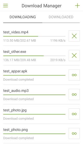 Download Manager For Android ကိုဖန်သားပြင်4