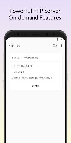 FTP Tool - FTP Server & Clientスクリーンショット1