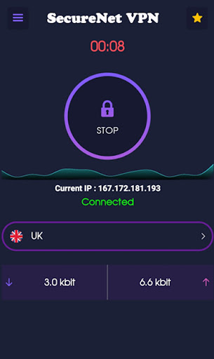 SecureNet VPN: Fast & Secure ကိုဖန်သားပြင်1