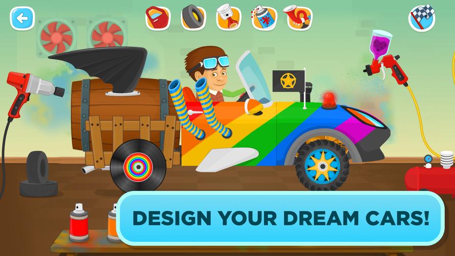 Screenshot Jogo de carros para crianças 2