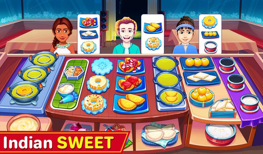 Indian Cooking Madness Games ekran görüntüsü 3