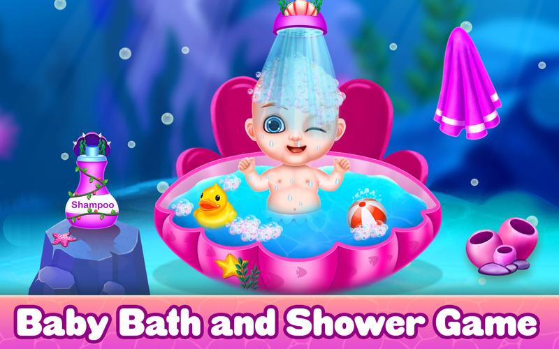 Mermaid Game: Newborn,Pregnant屏幕截圖1