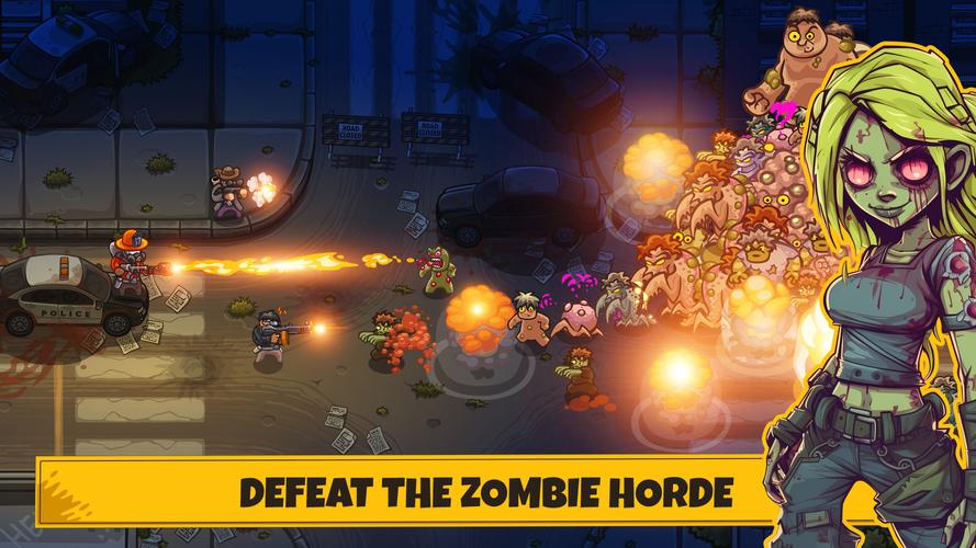 Dead World Heroes: Zombie Rush screenshot 2
