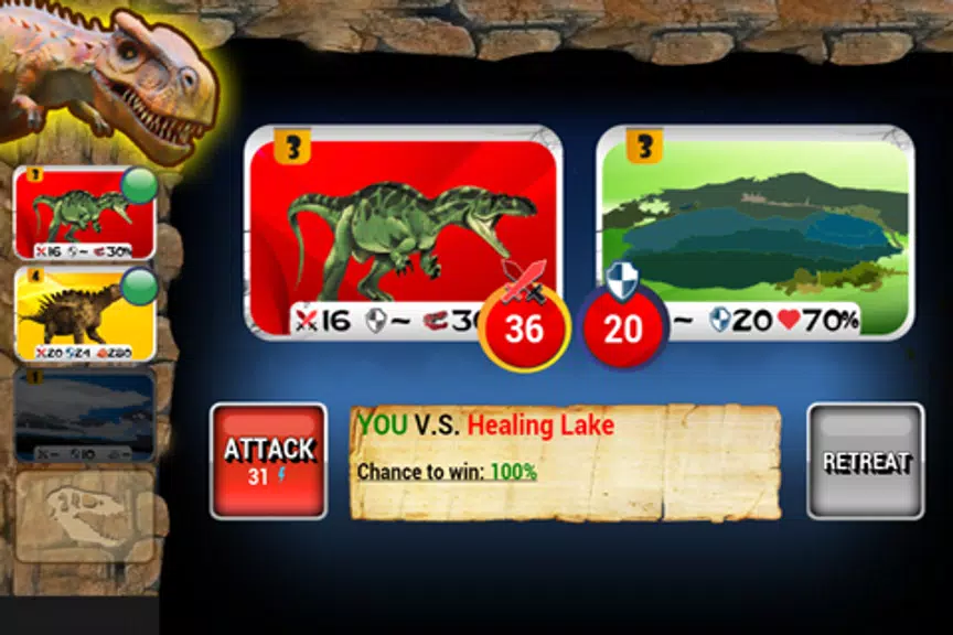 Dinosaur Online Card Wars屏幕截圖2