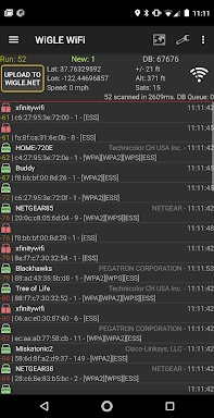 WiGLE WiFi Wardriving ကိုဖန်သားပြင်2