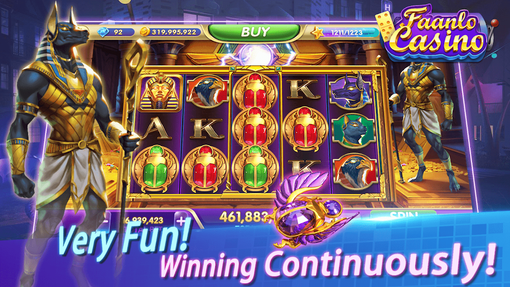 Faanlo Casino - 3D Domino Gaple Slots Online ekran görüntüsü 3