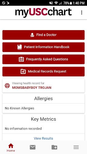 myUSCchart Screenshot 1