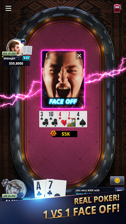 B17 Poker - Texas Hold’em, Live cam poker screenshot 1