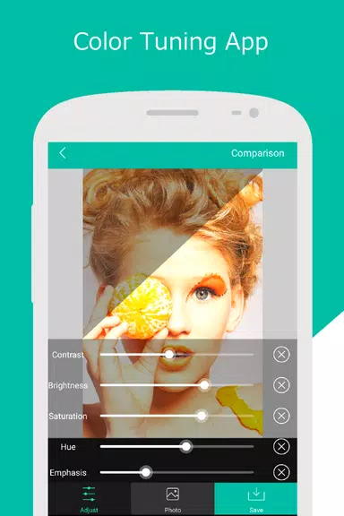 ภาพหน้าจอ Color Tuning:Color correction 2
