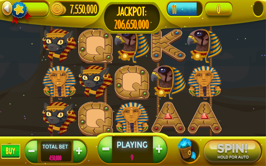 Egyptian Treasures Free Casino Slots Screenshot 1