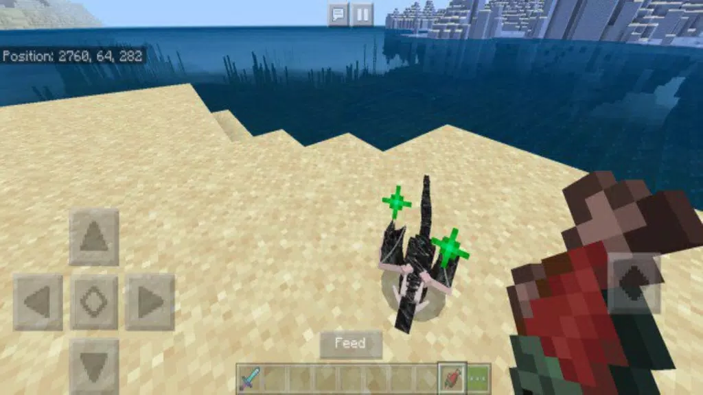 ภาพหน้าจอ MCPE Dragon Addon Fantasy 2