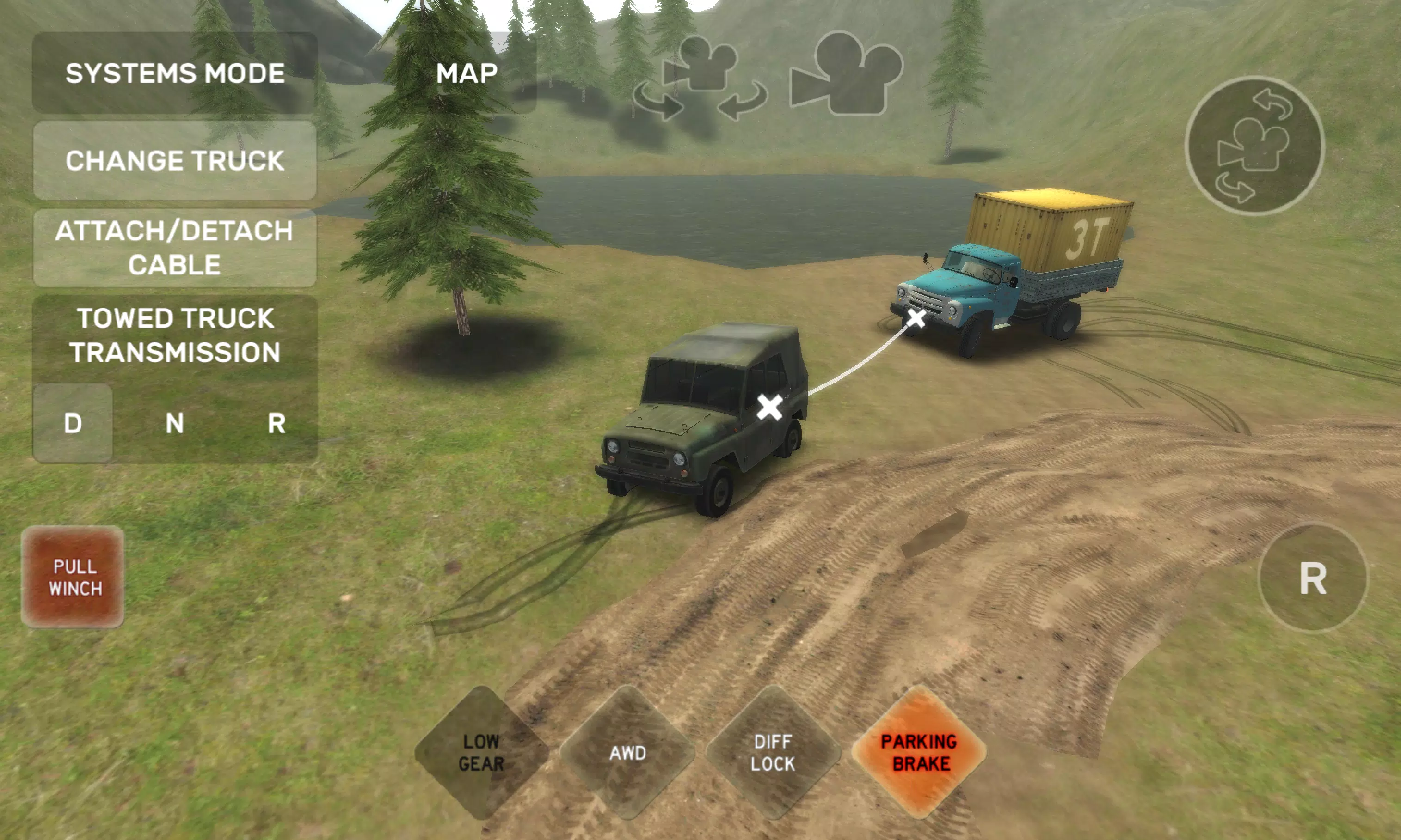 Dirt Trucker: Muddy Hills Capture d'écran 1