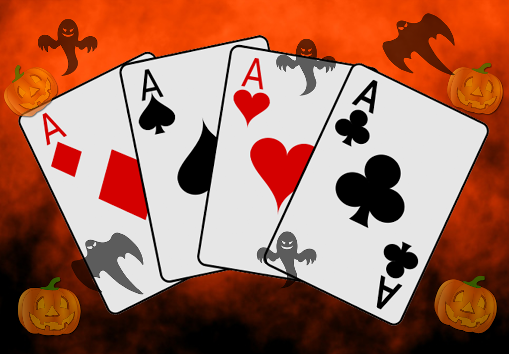 Solitaire Halloween Card Game स्क्रीनशॉट 1