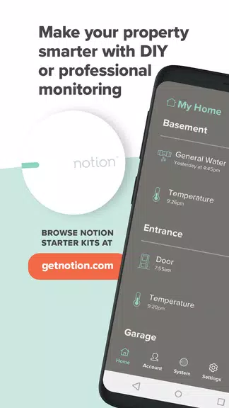 Notion - DIY Smart Monitoring captura de pantalla 1