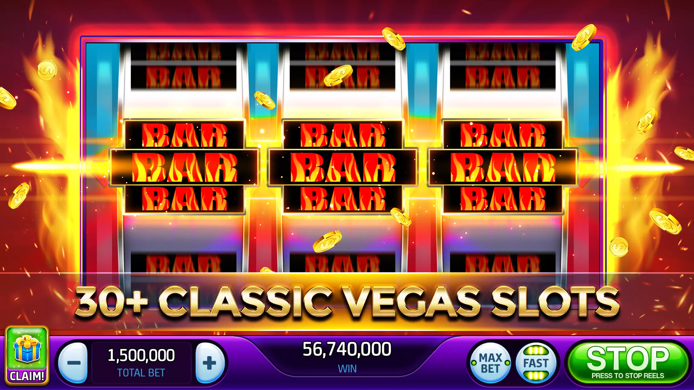 Vegas Classic Slots—777 Casino屏幕截圖1