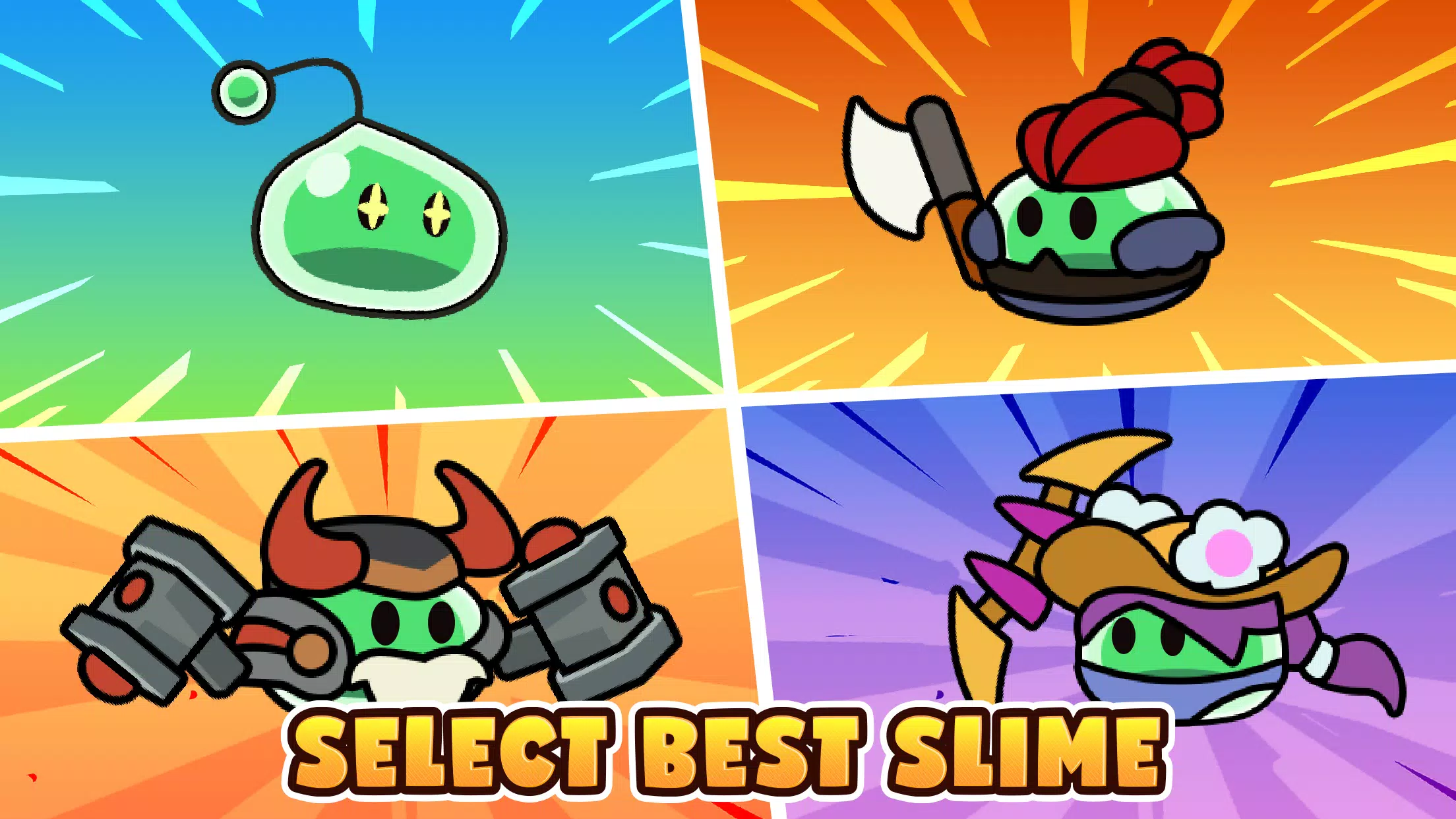 Slime Battle 스크린 샷 1