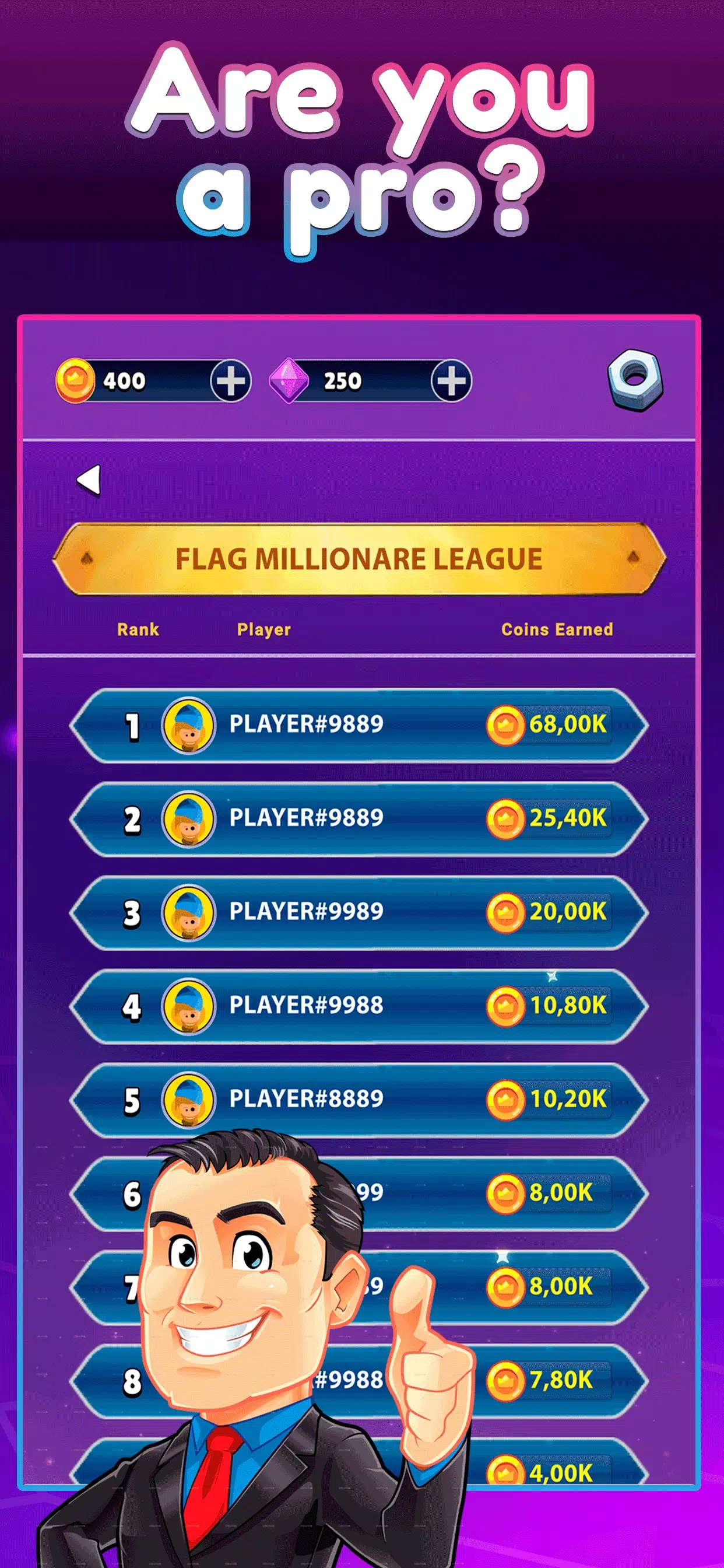 Millionaire Trivia : Game Quiz ekran görüntüsü 3