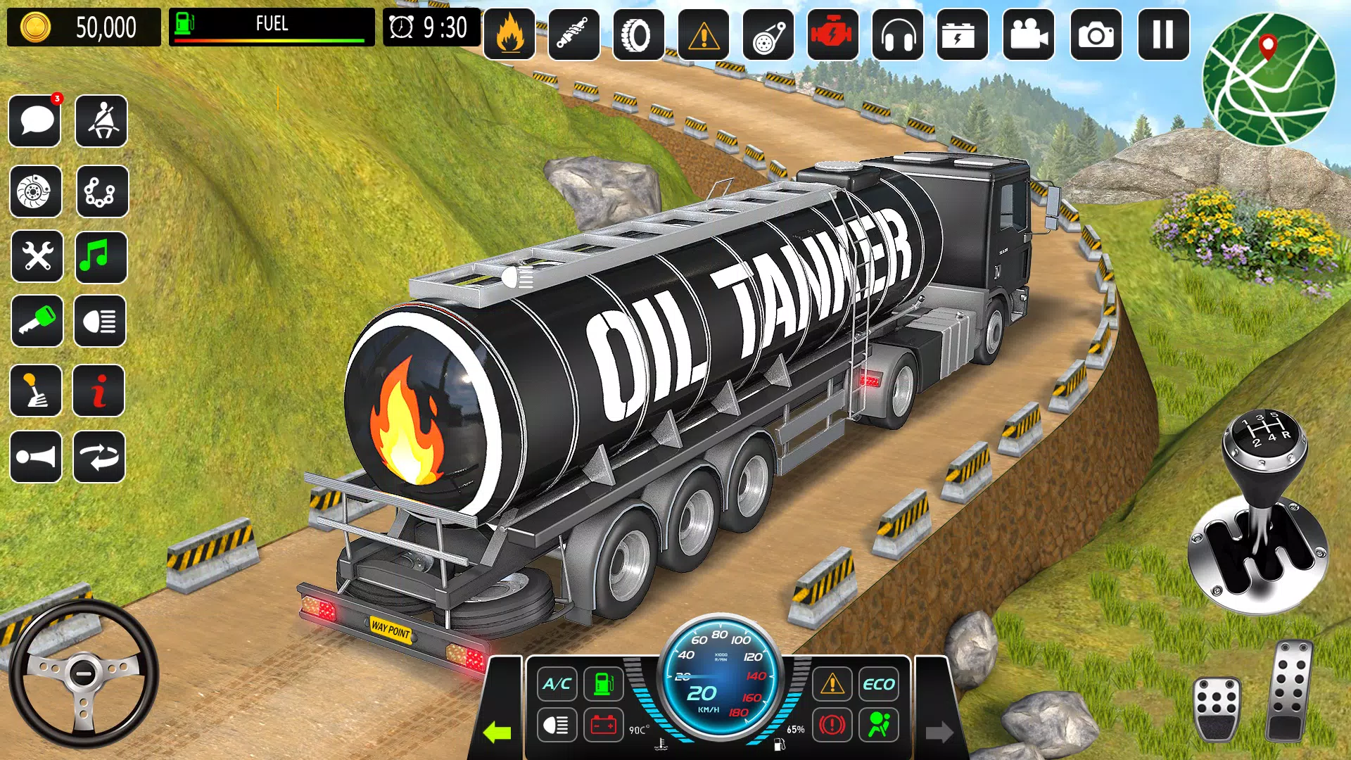 Mountain Truck Driving Games 스크린 샷 1