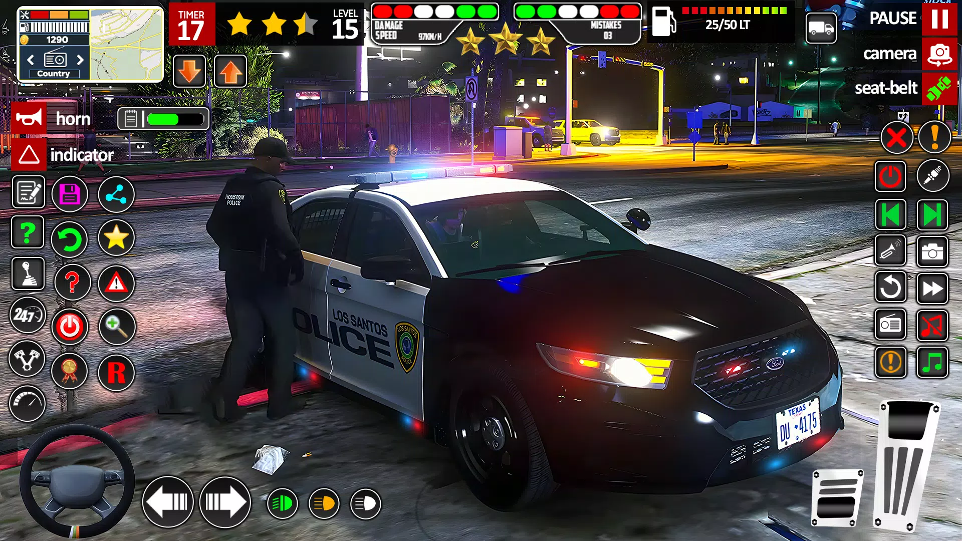 ภาพหน้าจอ Car Chase Game Cop Simulator 1