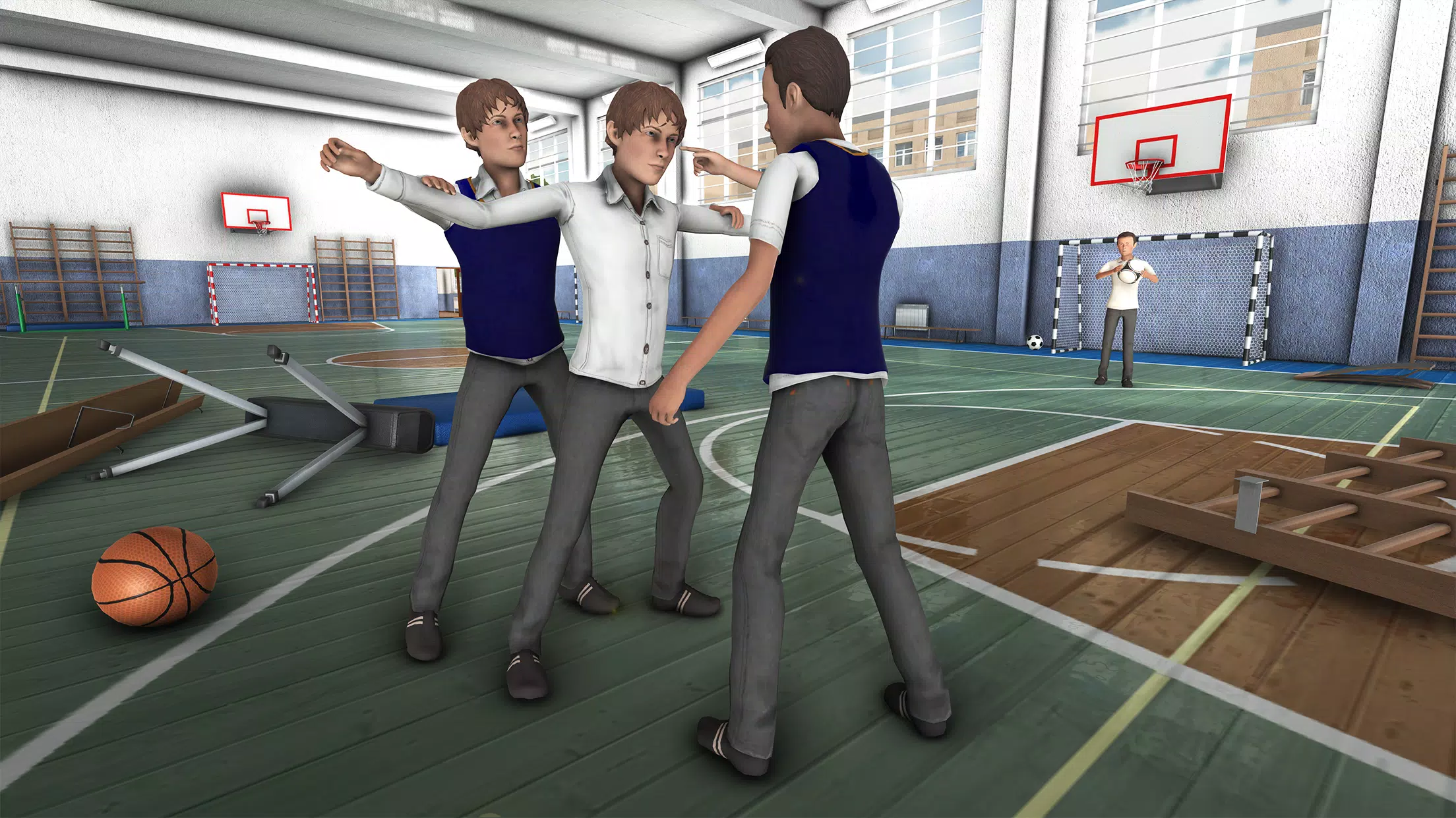 Bad Guys at School: Bad Boy 3D Ảnh chụp màn hình 3