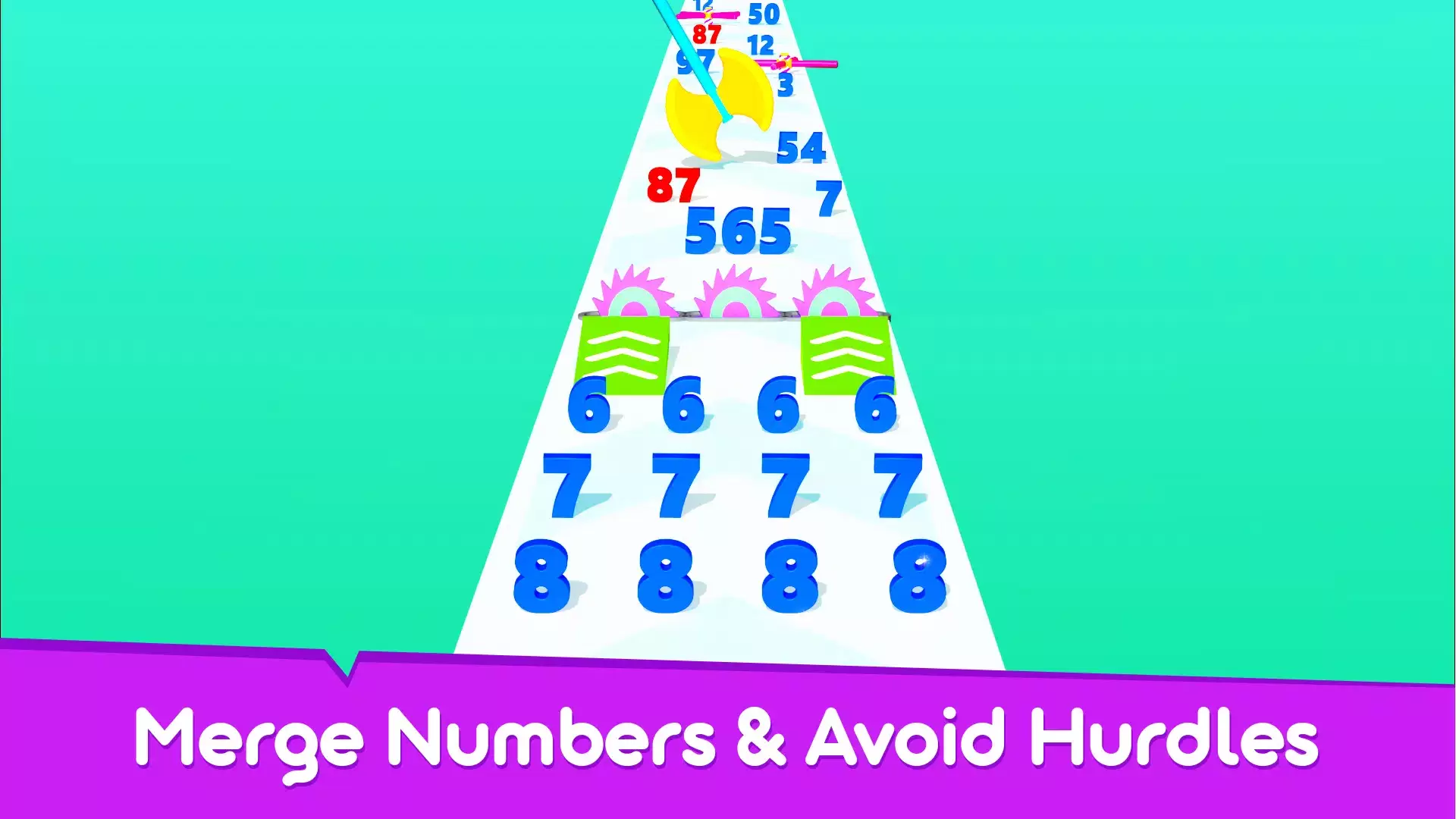 Run & Merge Numbers Game Screenshot 2