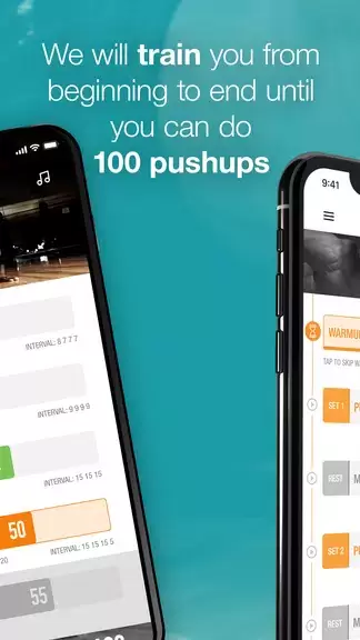 0-100 Pushups Trainer ảnh chụp màn hình 2