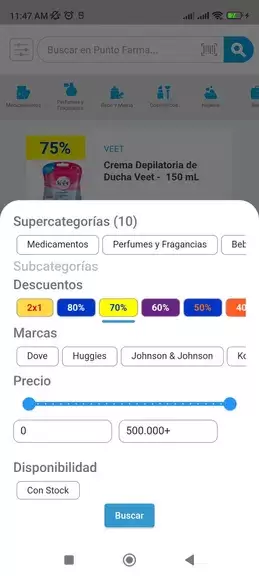 PuntoFarma 스크린 샷 2