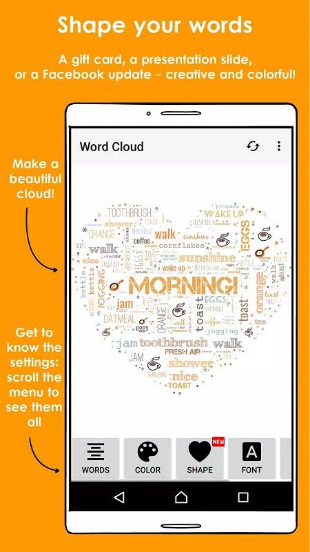 Word Cloud屏幕截圖1