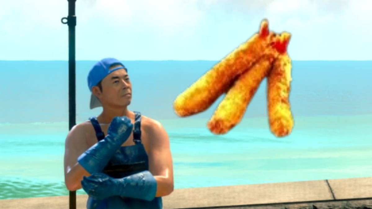 Wild-Caught Fried Shrimp Guide in Like a Dragon: Pirate Yakuza in Hawaii