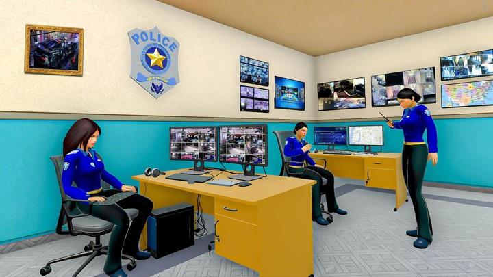 Virtual Police Mom Family Game ekran görüntüsü 3