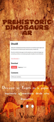 Screenshot DinoAR 2