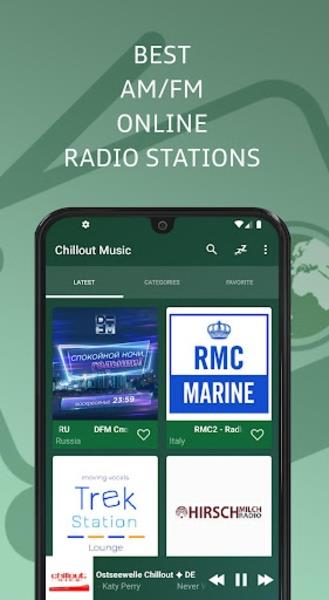 Screenshot Chillout Music Radio 1