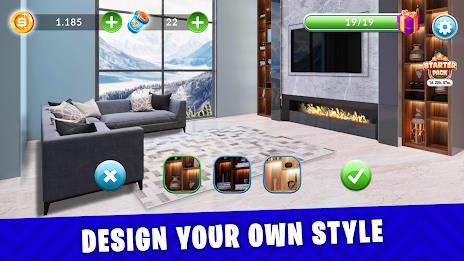 Makeover Empire: Coin & Design captura de pantalla 2