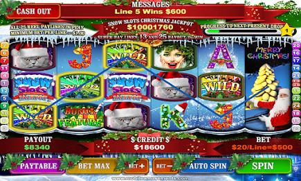 Snow Slots Merry Christmas ekran görüntüsü 1