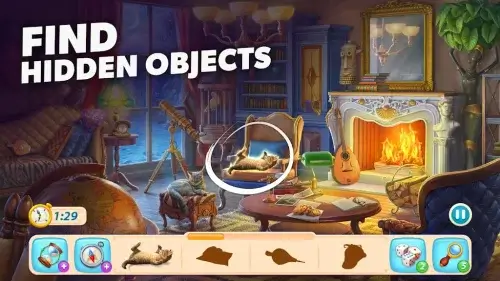 ภาพหน้าจอ Secret Mansion: Hidden Objects 1