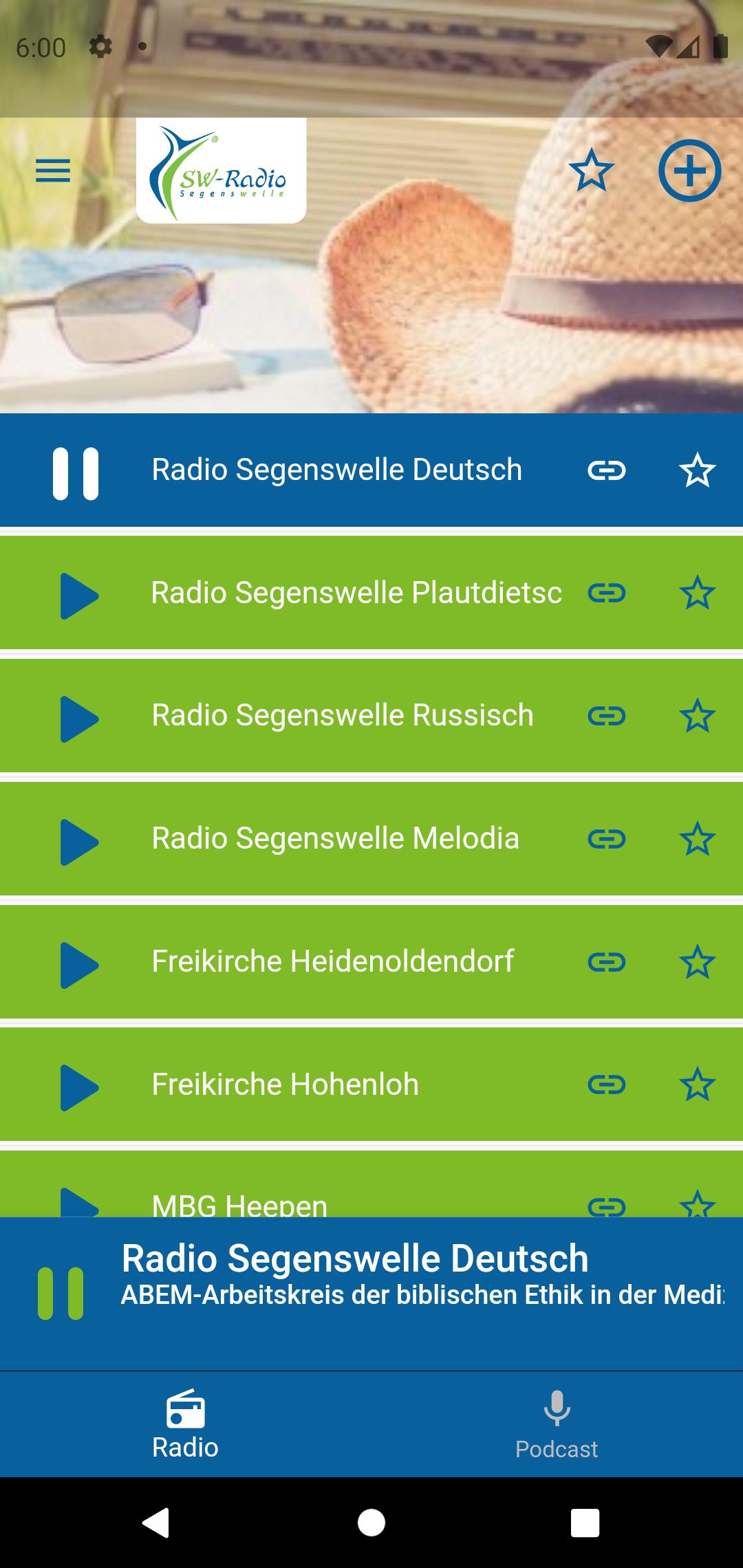 Radio Segenswelle屏幕截圖1