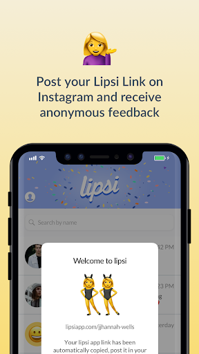 ภาพหน้าจอ Lipsi - Anonymous messaging 3