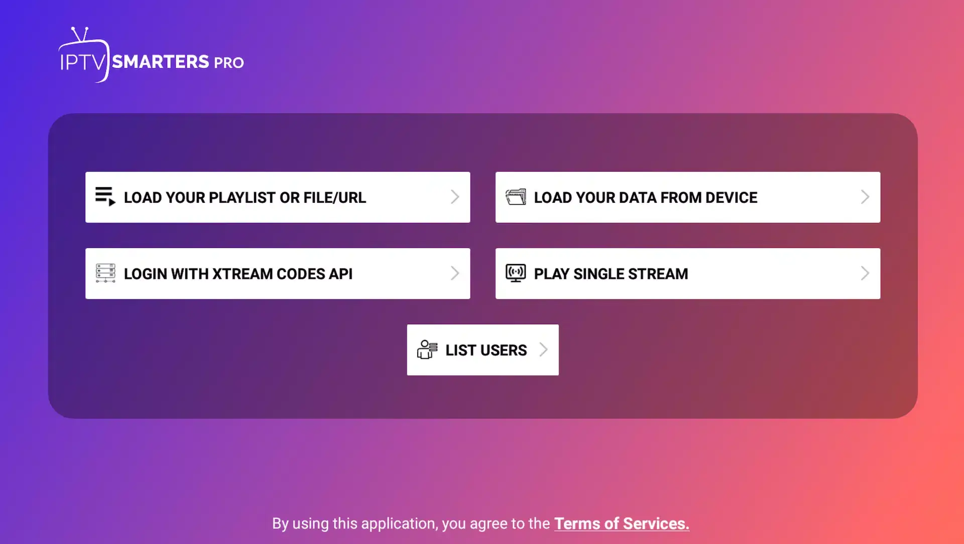 IPTV Smarters Pro 스크린 샷 2