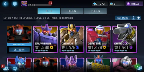 TRANSFORMERS: Forged to Fight экрана 2