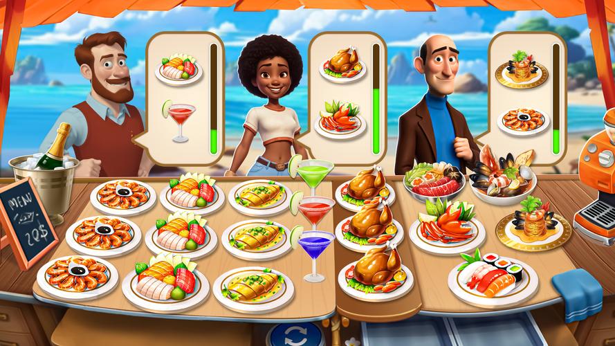 Cooking Day Master Chef Games экрана 4