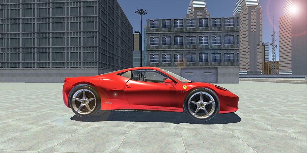 458 Italia Drift Simulator:Car Capture d’écran3
