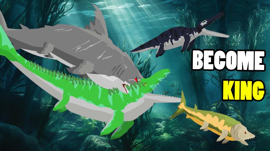 Megalodon Fights Sea Monsters экрана 4